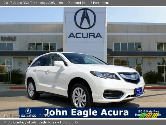 2017 Acura RDX Technology AWD in White Diamond Pearl