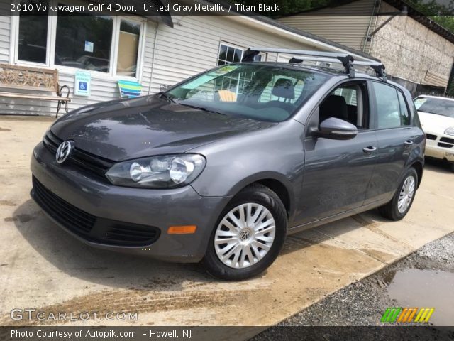 2010 Volkswagen Golf 4 Door in United Gray Metallic