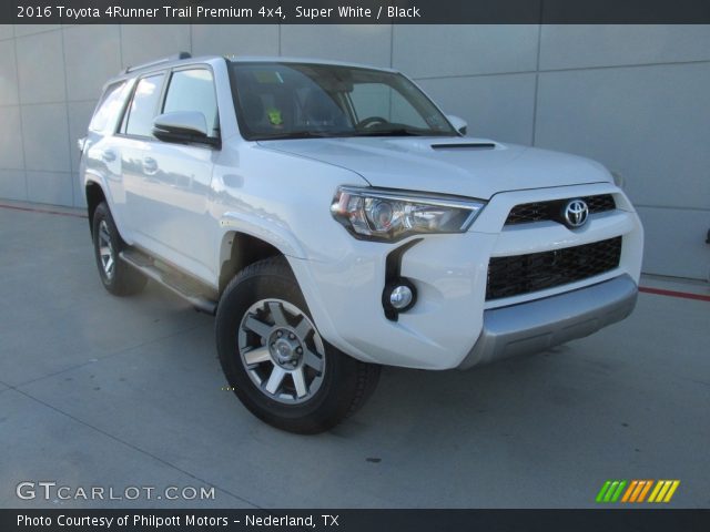 2016 Toyota 4Runner Trail Premium 4x4 in Super White