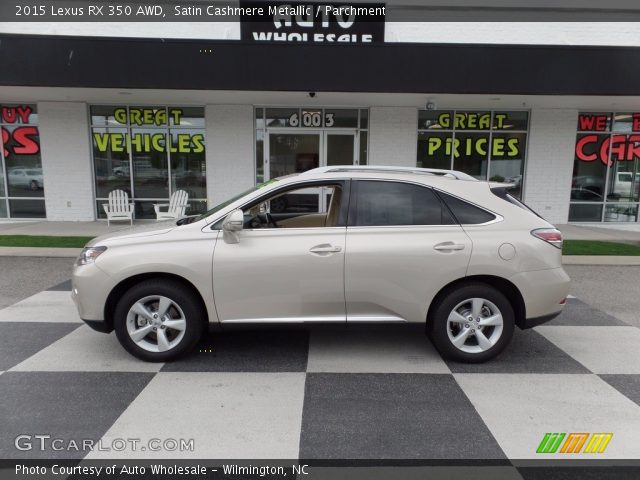 2015 Lexus RX 350 AWD in Satin Cashmere Metallic