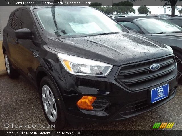 2017 Ford Escape S in Shadow Black