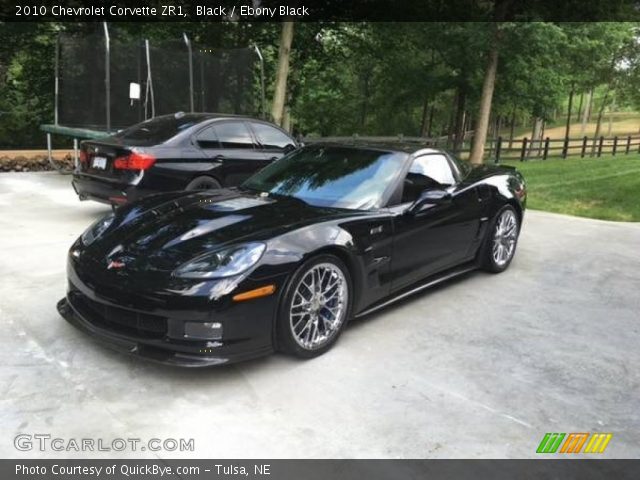 2010 Chevrolet Corvette ZR1 in Black