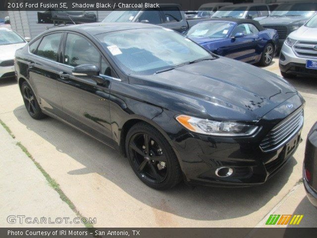 2016 Ford Fusion SE in Shadow Black