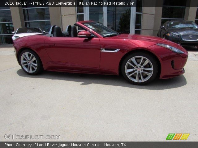 2016 Jaguar F-TYPE S AWD Convertible in Italian Racing Red Metallic
