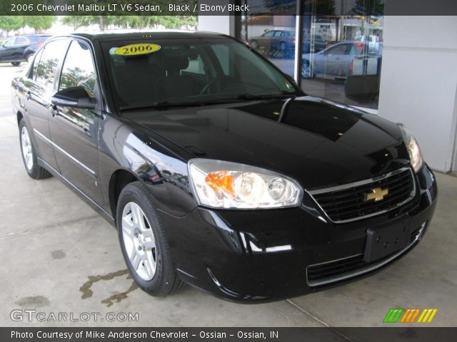2006 Chevrolet Malibu LT V6 Sedan in Black