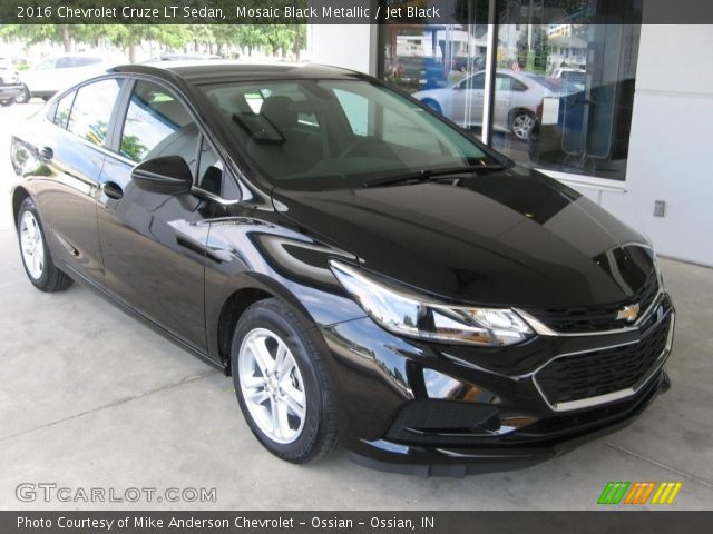 2016 Chevrolet Cruze LT Sedan in Mosaic Black Metallic