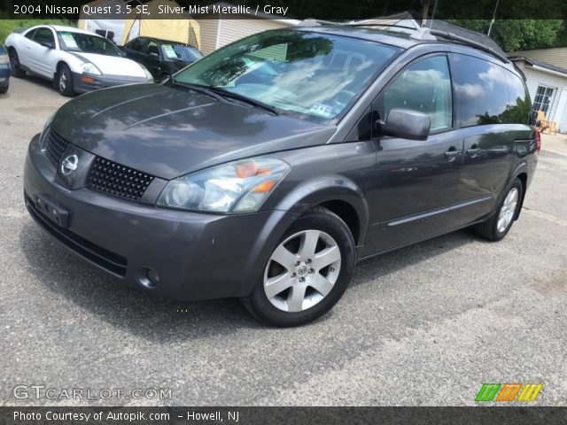 2004 Nissan Quest 3.5 SE in Silver Mist Metallic