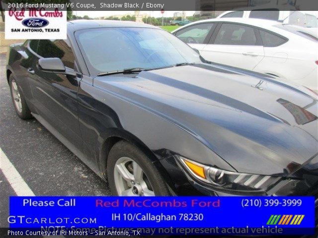 2016 Ford Mustang V6 Coupe in Shadow Black