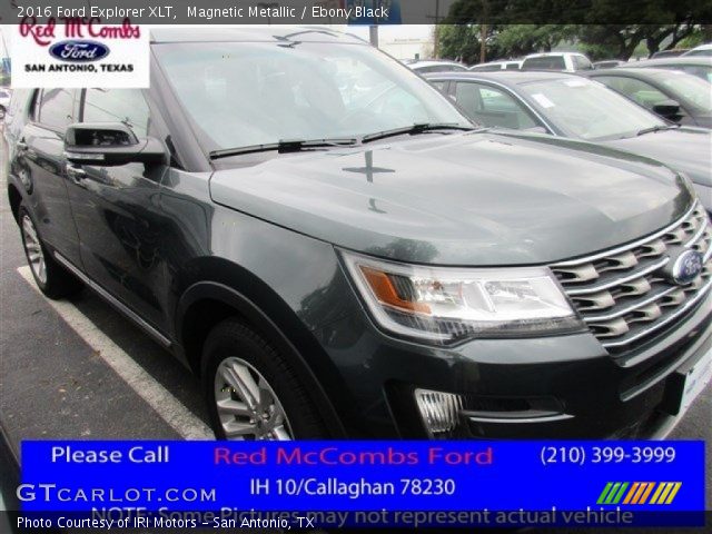 2016 Ford Explorer XLT in Magnetic Metallic