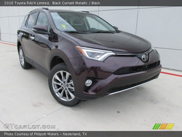 2016 Toyota RAV4 Limited in Black Currant Metallic