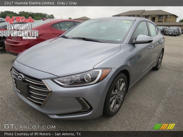 2017 Hyundai Elantra Limited in Gray