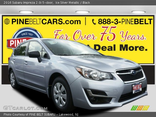 2016 Subaru Impreza 2.0i 5-door in Ice Silver Metallic