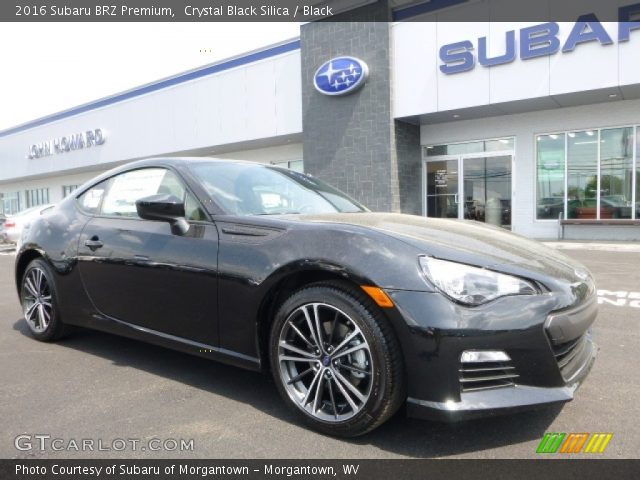 2016 Subaru BRZ Premium in Crystal Black Silica