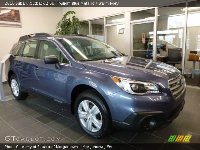 2016 Subaru Outback 2.5i in Twilight Blue Metallic