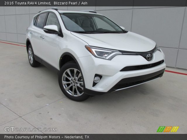 2016 Toyota RAV4 Limited in Blizzard Pearl