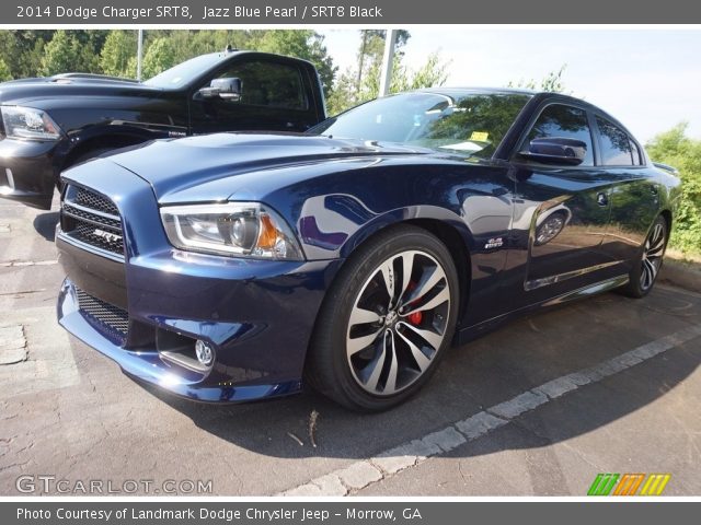 2014 Dodge Charger SRT8 in Jazz Blue Pearl