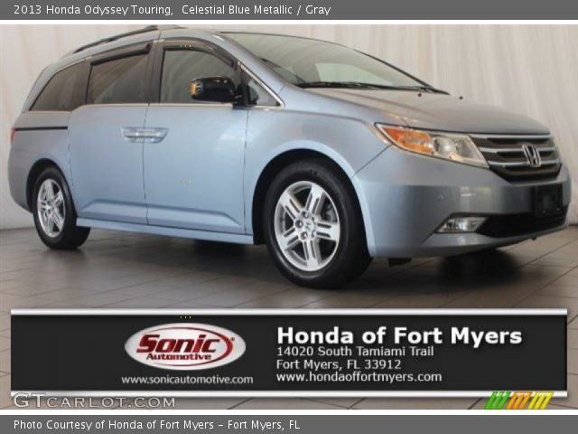 2013 Honda Odyssey Touring in Celestial Blue Metallic