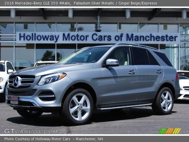 2016 Mercedes-Benz GLE 350 4Matic in Palladium Silver Metallic