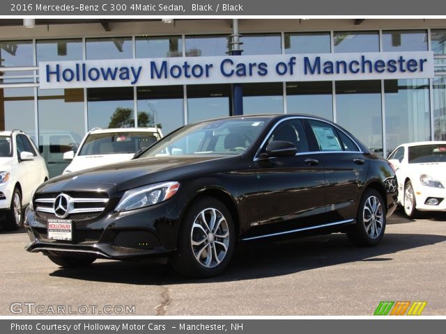 2016 Mercedes-Benz C 300 4Matic Sedan in Black