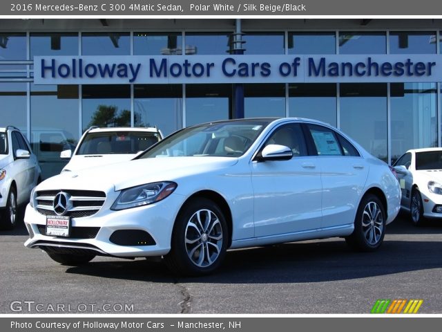 2016 Mercedes-Benz C 300 4Matic Sedan in Polar White