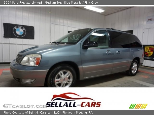 2004 Ford Freestar Limited in Medium Steel Blue Metallic