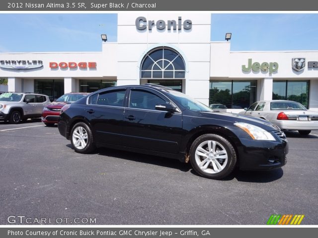 2012 Nissan Altima 3.5 SR in Super Black
