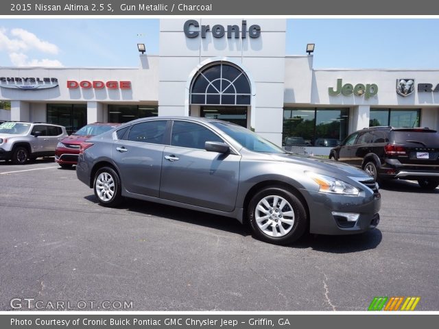 2015 Nissan Altima 2.5 S in Gun Metallic