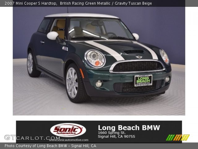 2007 Mini Cooper S Hardtop in British Racing Green Metallic