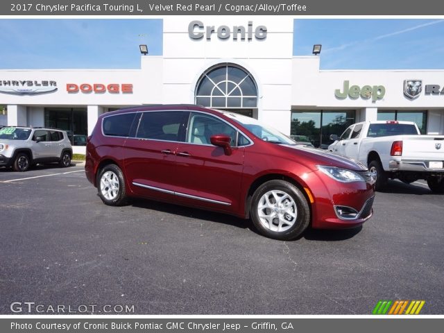 2017 Chrysler Pacifica Touring L in Velvet Red Pearl