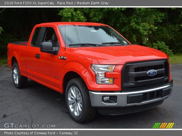 2016 Ford F150 XL SuperCab in Race Red