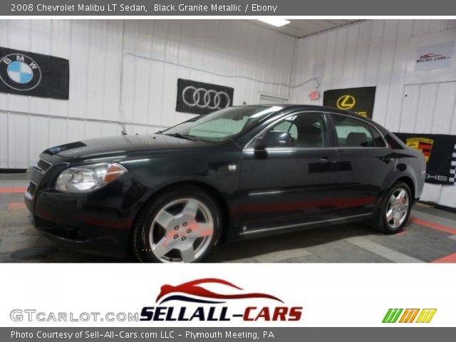 2008 Chevrolet Malibu LT Sedan in Black Granite Metallic