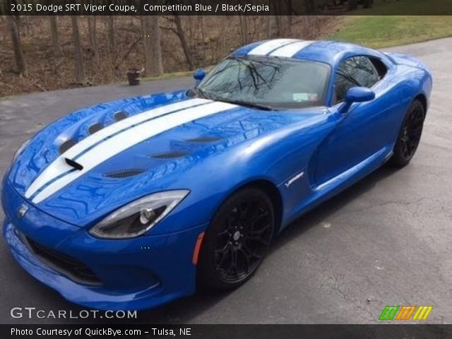 2015 Dodge SRT Viper Coupe in Competition Blue