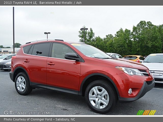 2013 Toyota RAV4 LE in Barcelona Red Metallic