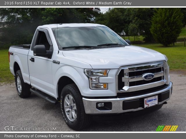 2016 Ford F150 XLT Regular Cab 4x4 in Oxford White