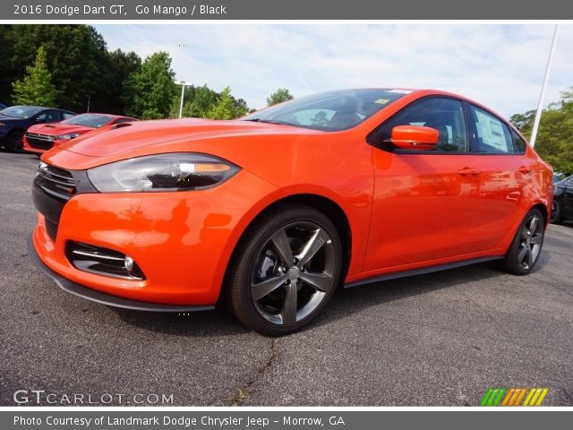 2016 Dodge Dart GT in Go Mango