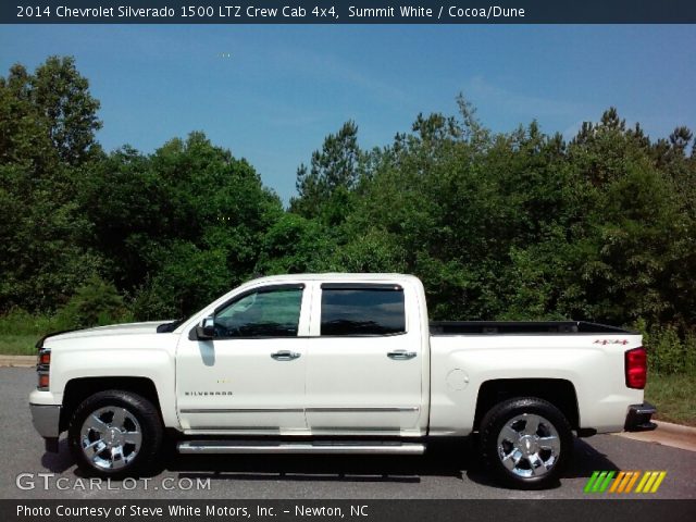 2014 Chevrolet Silverado 1500 LTZ Crew Cab 4x4 in Summit White