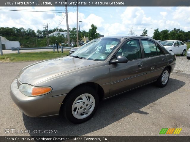 2002 Ford Escort SE Sedan in Mineral Gray Metallic
