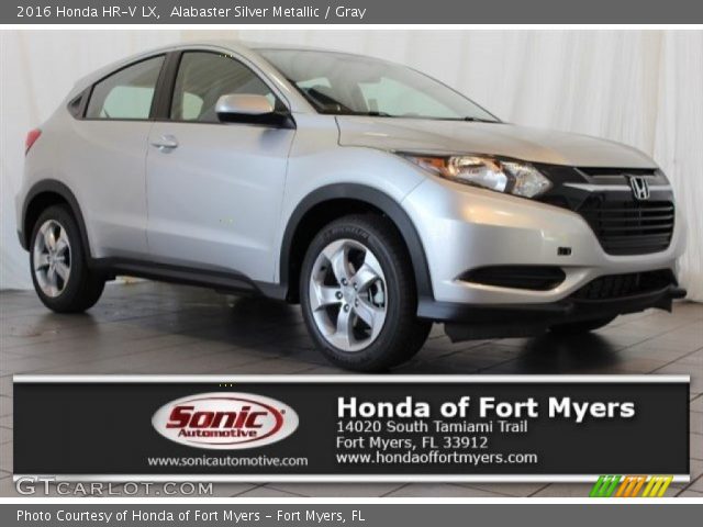 2016 Honda HR-V LX in Alabaster Silver Metallic