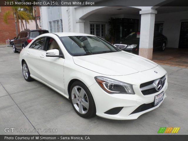 2015 Mercedes-Benz CLA 250 in Cirrus White