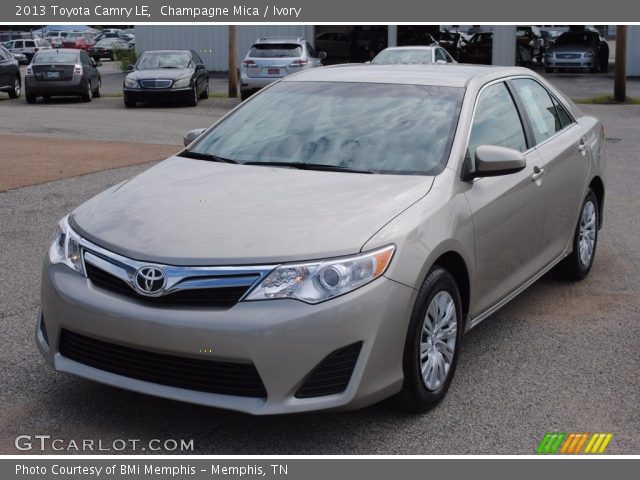2013 Toyota Camry LE in Champagne Mica