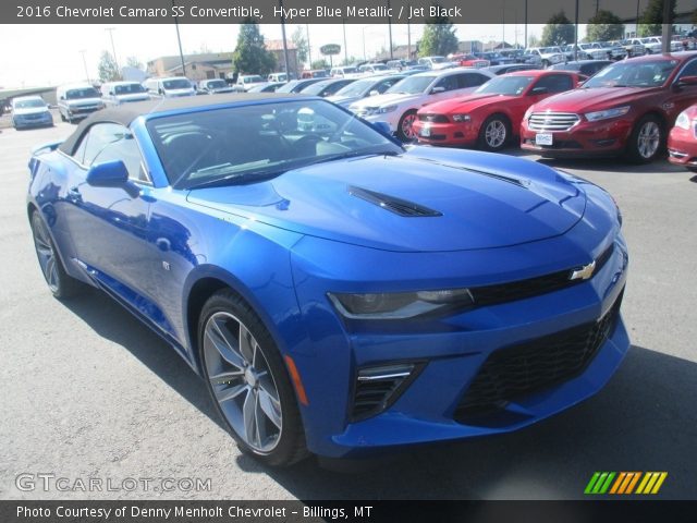2016 Chevrolet Camaro SS Convertible in Hyper Blue Metallic