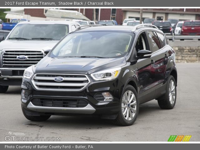 2017 Ford Escape Titanium in Shadow Black