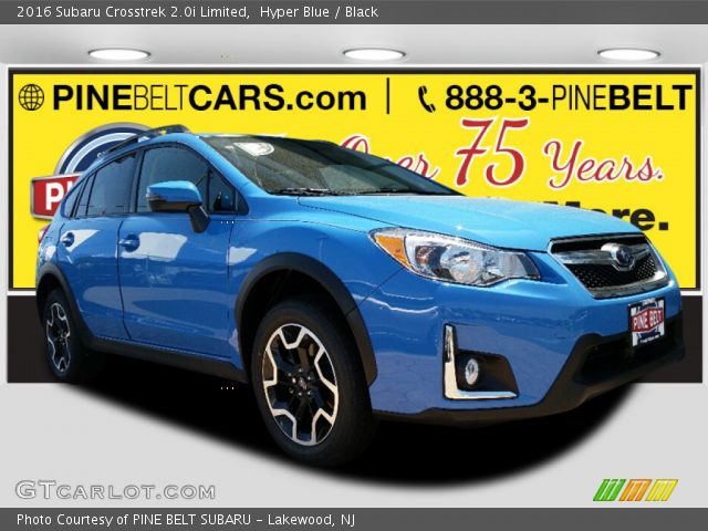 2016 Subaru Crosstrek 2.0i Limited in Hyper Blue