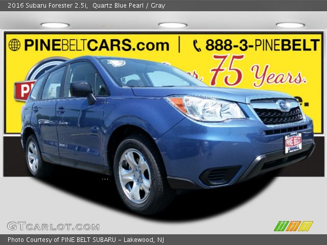 2016 Subaru Forester 2.5i in Quartz Blue Pearl