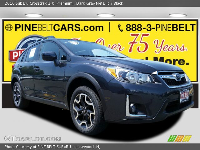 2016 Subaru Crosstrek 2.0i Premium in Dark Gray Metallic