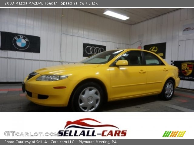 2003 Mazda MAZDA6 i Sedan in Speed Yellow