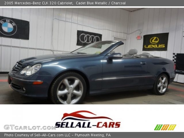 2005 Mercedes-Benz CLK 320 Cabriolet in Cadet Blue Metallic