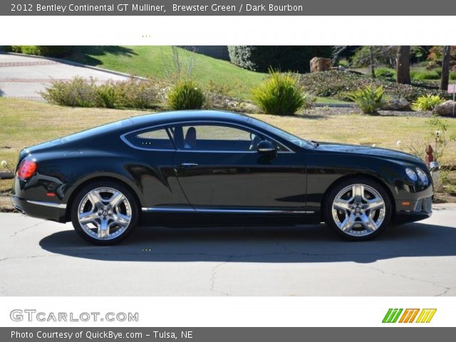 2012 Bentley Continental GT Mulliner in Brewster Green