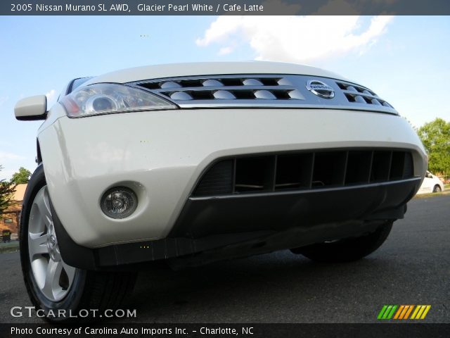 2005 Nissan Murano SL AWD in Glacier Pearl White
