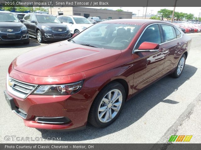 2016 Chevrolet Impala LT in Siren Red Tintcoat